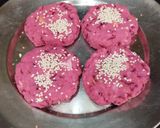 A picture of step 4 of Beetroot & Sesame Seeds Cutlets.