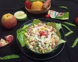 A picture of step 3 of Mix fruits and vegetables salad with hung curd.