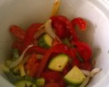 Foto del paso 1 de la receta: Sopa de pimientos rojos. (Olla de cocción lenta-SlowCooker-CrockPot)