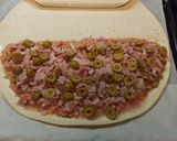 Foto del paso 3 de la receta: Empanada sin gluten de Atún, Bacon, York y Aceitunas