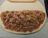 Foto del paso 3 de la receta: Empanada sin gluten de Atún, Bacon, York y Aceitunas