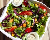 A picture of step 3 of Lettuce Salad.