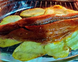 Foto del paso 14 de la receta: Lomo de bonito marinado en sal granulada y fish masala