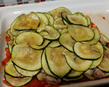 Foto del paso 4 de la receta: "Lasaña" de calabacín y pollo