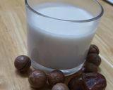 Hình bước làm 3 của món Sữa hạt Macadamia và Chà Là