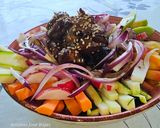 Foto del paso 8 de la receta Poke-bowl de pollo marinado con soja