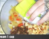 A picture of step 3 of Fruite mayonnaise Russian salad.