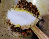 A picture of step 2 of Red Pumpkin/Kaddu Dry Curry.