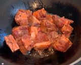 A picture of step 2 of Caribbean Oxtail Stew.