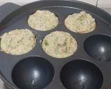A picture of step 5 of Healthy Moongdal Appe with veggies.