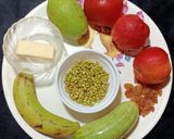 A picture of step 1 of Savory Stuffed Apples with Guava Sauce.