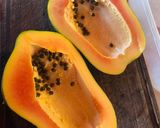 Foto del paso 1 de la receta: Dulce de mamón o papaya en almíbar 😋