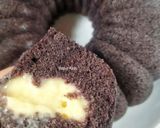 Foto langkah ke 6 dari resep Bolu kukus ketan hitam isi keju lumer.