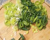 Foto del paso 1 de la receta: Salteado de repollo y puerro