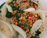 Hình bước làm 3 của món Thịt bò xào lá cách