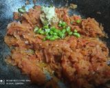 A picture of step 2 of Cheesy Paneer Bhurji.