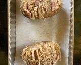 A picture of step 3 of Hasselback Bacon.