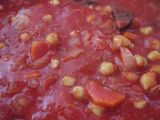 Garbanzos con tomate