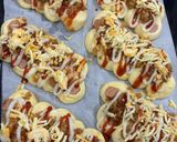 A picture of step 11 of Pork Floss Hot Dog Buns.