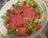 Foto del paso 2 de la receta: Ensalada con vinagreta de frambuesa