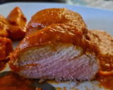 Foto del paso 6 de la receta: Solomillo de cerdo con salsa de piquillos y tomate