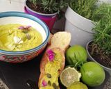 Une image de l'étape 5 de Houmous aux herbes de Provence.