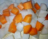 Hình bước làm 1 của món Củ Cải Cà Rốt Ngâm Xí Muội