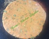 A picture of step 4 of Dal paratha.