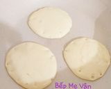 Hình bước làm 3 của món Bánh pancake hay còn gọi là bánh rán đôrêmon