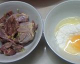 Hình bước làm 1 của món Chim cút chiên bột