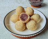 Foto langkah ke 10 dari resep Onde-onde Isi Kacang Merah.