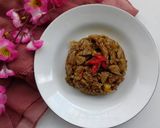 Foto langkah ke 5 dari resep Nasi goreng ayam bakso.