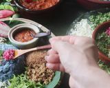 【視頻】純素娘惹藍花飯 Nasi Kerabu的食譜步驟31照片