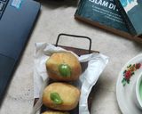 Foto langkah ke 10 dari resep Bomboloni Vla Creamy Matcha (Cuma Diaduk).