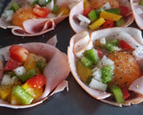 Foto del paso 2 de la receta: Cestitas de jamón dulce, huevo y colorido