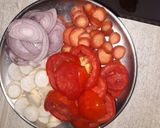 A picture of step 3 of Tuvar dal tadka.