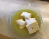 A picture of step 1 of Microwave lemon curd. #mycookbook.