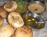 A picture of step 6 of Litti Chokha....bihar famous.