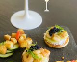 Luxury ràk-caviar falatka recept fázis 4 fotója