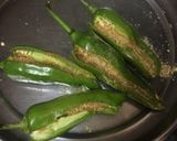 A picture of step 2 of Masala mirch.