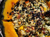 Calabaza rellena de verduras 🎃🍂