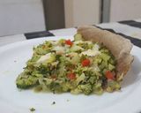 Foto del paso 9 de la receta: Tarta de Brócoli con harina integral