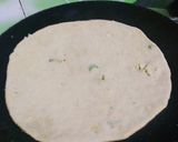 A picture of step 4 of Cauliflower Parathas.