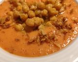 Foto del passaggio 3 della ricetta 121👩🏻🍳Crema di Pomodorini e Pesche con Ceci Croccanti