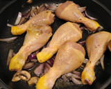 Foto del paso 3 de la receta: Jamoncitos de pollo en salsa con champis