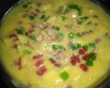 A picture of step 3 of Fruit custard.