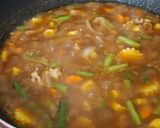 Foto langkah ke 9 dari resep Ayam Saus Pedas Manis.