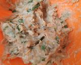 Foto langkah ke 2 dari resep Baso ayam sayuran.