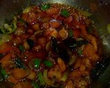 A picture of step 2 of Sev tamata sabji.