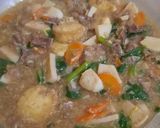 Foto langkah ke 1 dari resep Sapi Tofu Siram.